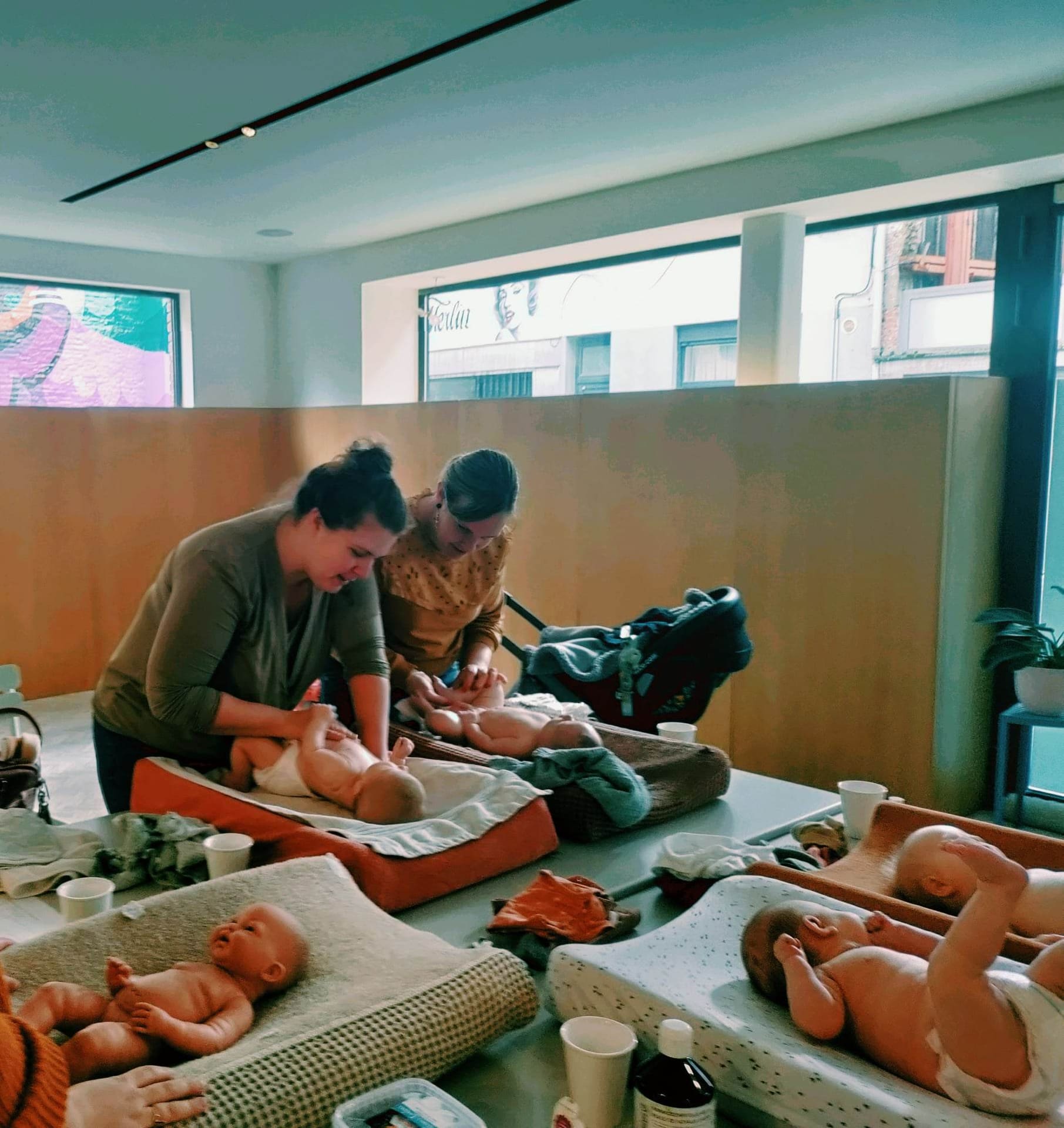 Babymassage bij Kinovate